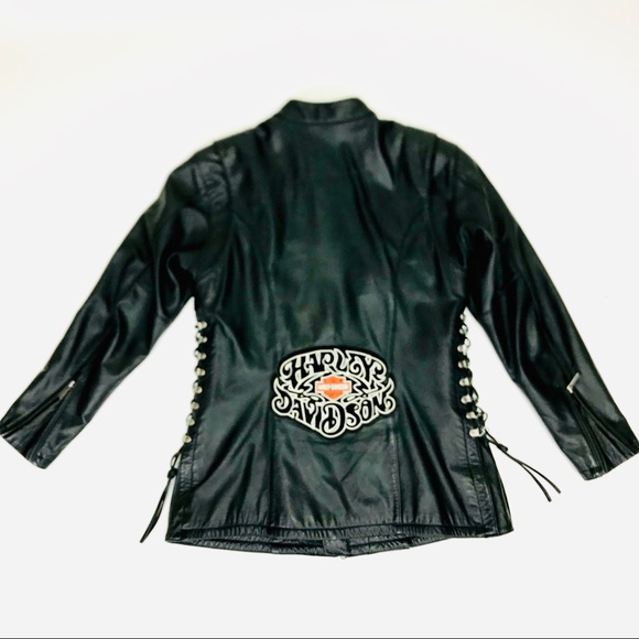 Harley-Davidson Jackets & Blazers - Harley Davidson Black Leather Medium Jacket